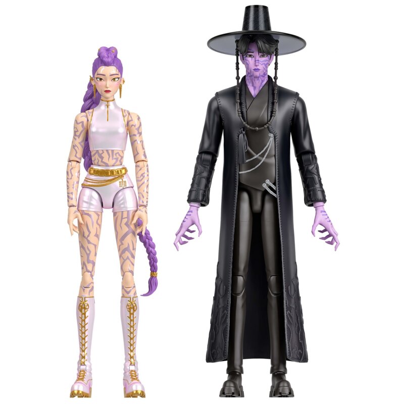 Zestaw figurek MATTEL K-Pop Demon Hunters Rumi i Jinu JRY40 2-pak
