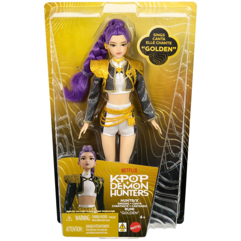 Lalka MATTEL KPop Demon Hunters Rumi Śpiewająca JRN40