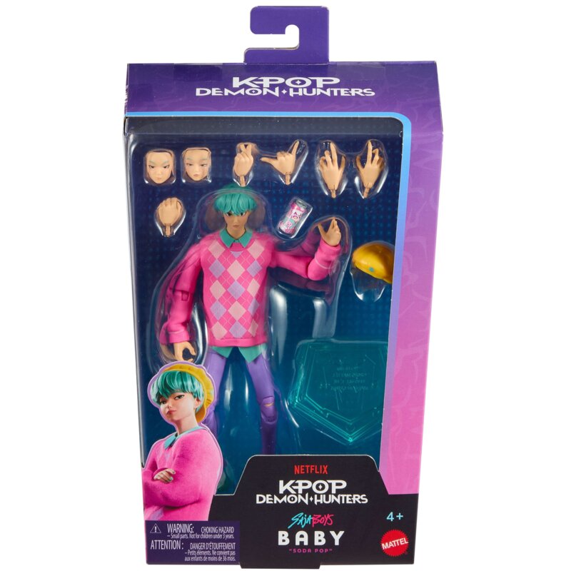 Figurka MATTEL K-Pop Demon Hunters Saja Boys Baby JRY35