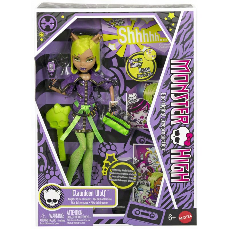 Lalka MATTEL Monster High Dawn of the Dance Clawdeen Wolf JKM45