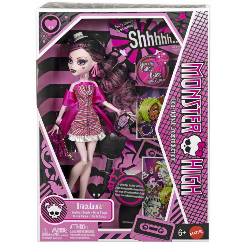 Lalka MATTEL Monster High Dawn of the Dance Draculaura JMG89
