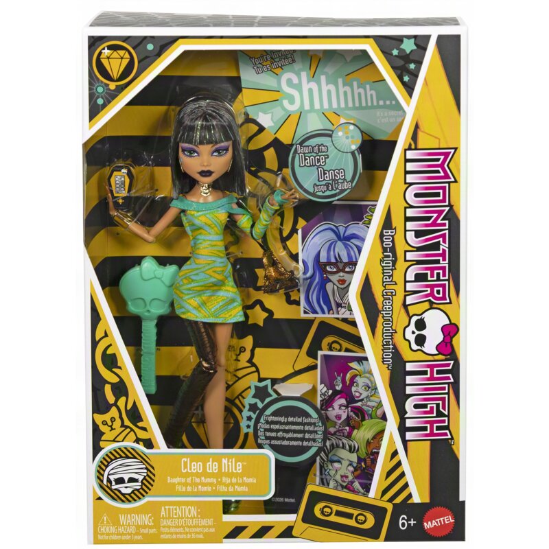 Lalka MATTEL Monster High Dawn of the Dance Cleo de Nile JKM47