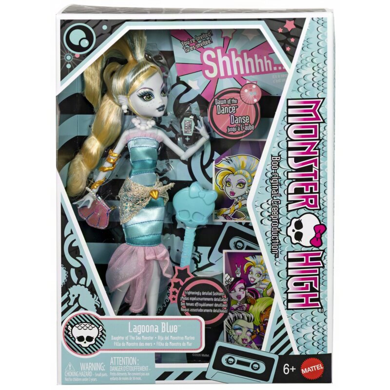 Lalka MATTEL Monster High Dawn of the Dance Lagoona Blue JKM48