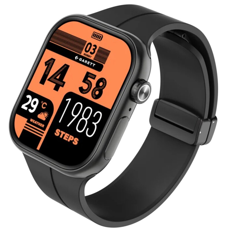 Smartwatch GARETT Next AI 4G Czarny