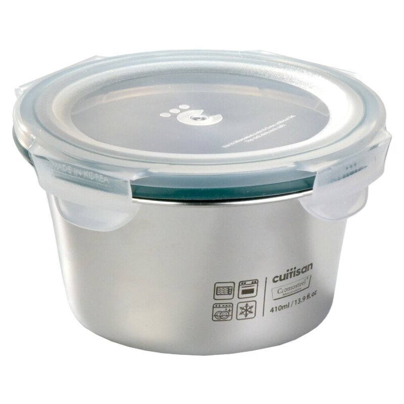 Pojemnik stalowy CUITISAN Simple EC7PR04 0.41 L Srebrny