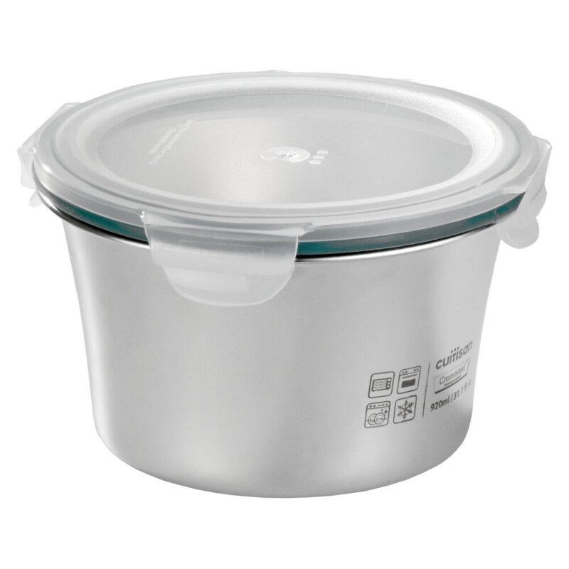 Pojemnik stalowy CUITISAN Simple EC7PR06 0.92 L Srebrny