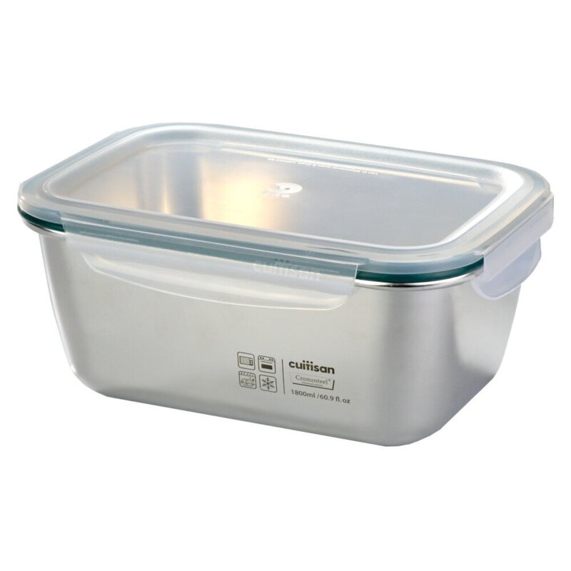 Pojemnik stalowy CUITISAN Simple EC7PS08 1.8 L Srebrny
