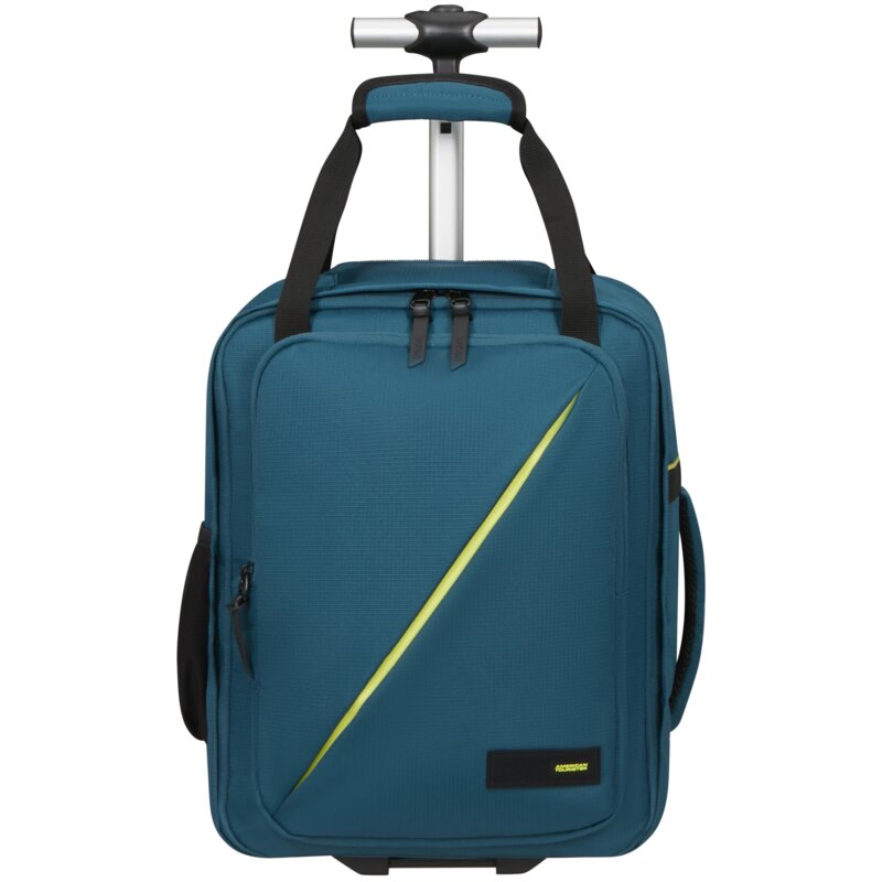 Plecak kabinowy AMERICAN TOURISTER Take2Cabin S/M na kółkach Niebieski (Ryanair/WizzAir)