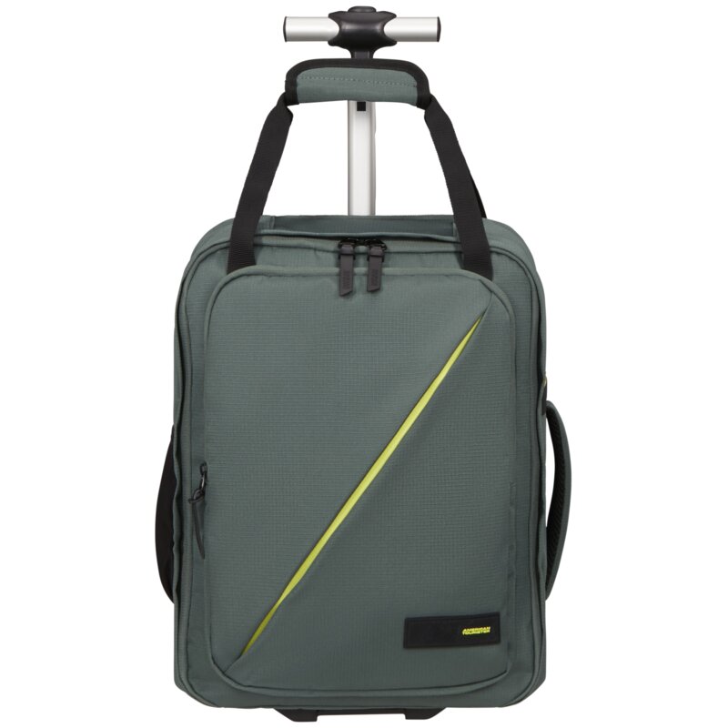 Plecak kabinowy AMERICAN TOURISTER Take2Cabin S/M na kółkach Zielony (Ryanair/WizzAir)