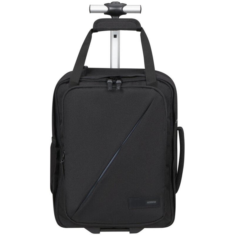 Plecak kabinowy AMERICAN TOURISTER Take2Cabin S/M na kółkach Czarny (Ryanair/WizzAir)