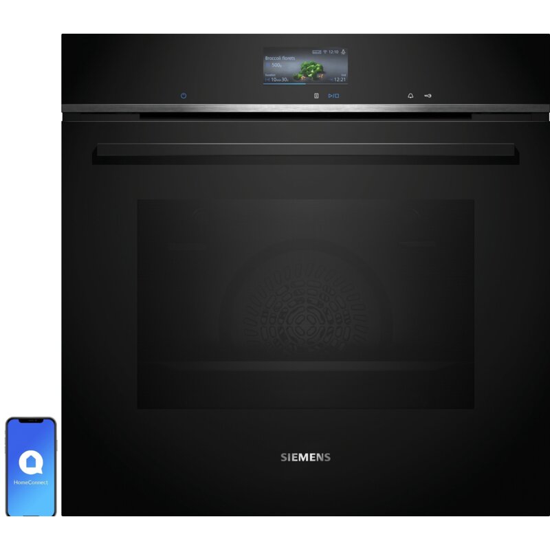 Piekarnik SIEMENS iQ700 HB776G1B1 Elektryczny Czarny A+
