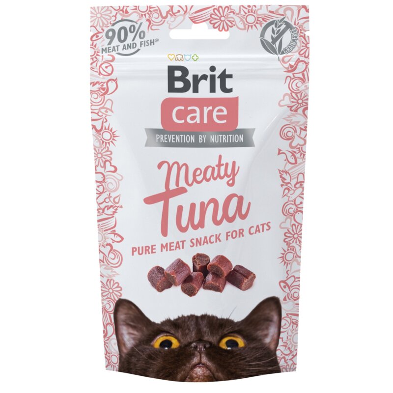 Przysmak dla kota BRIT CARE Snack Meaty Tuńczyk 50 g