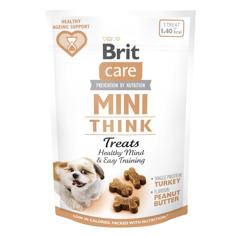 Przysmak dla psa BRIT CARE Mini Treats Think 50 g