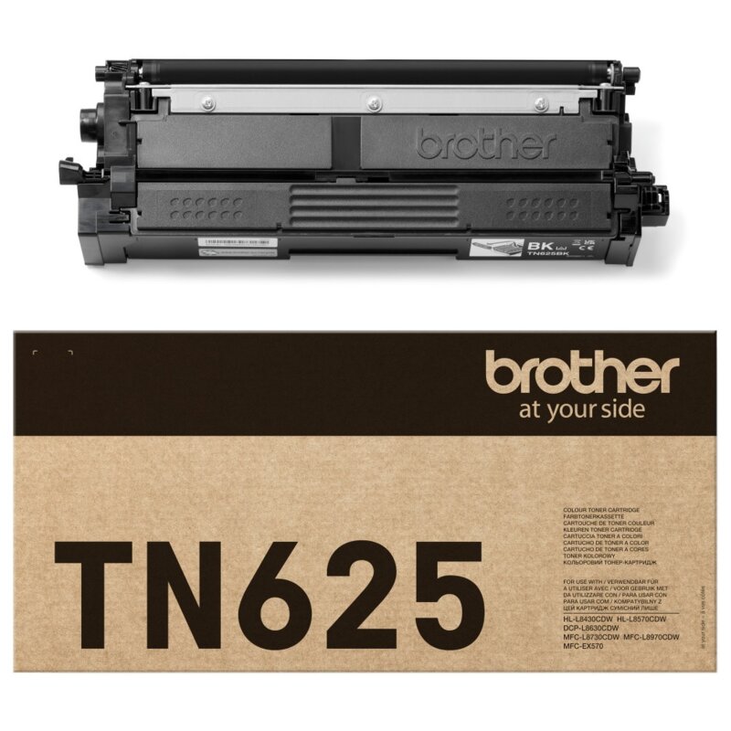Toner BROTHER TN-625BK Czarny