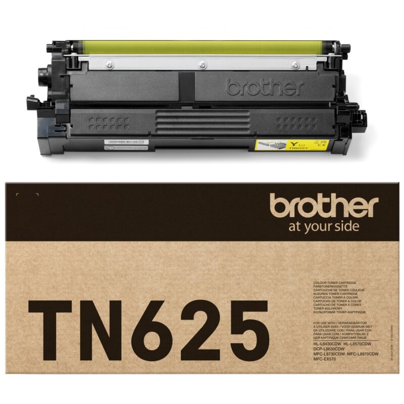 Toner BROTHER TN-625Y Żółty