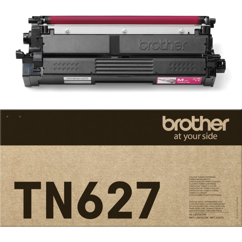Toner BROTHER TN-627M Purpurowy