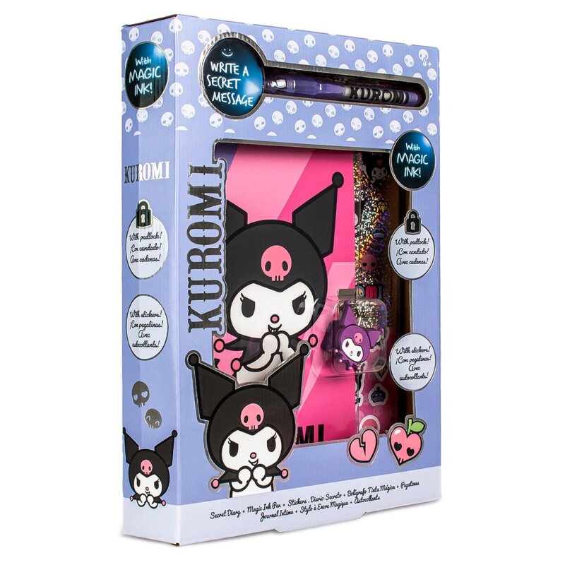 Pamiętnik KIDS EUROSWAN Kuromi z magicznym długopisem KU00053