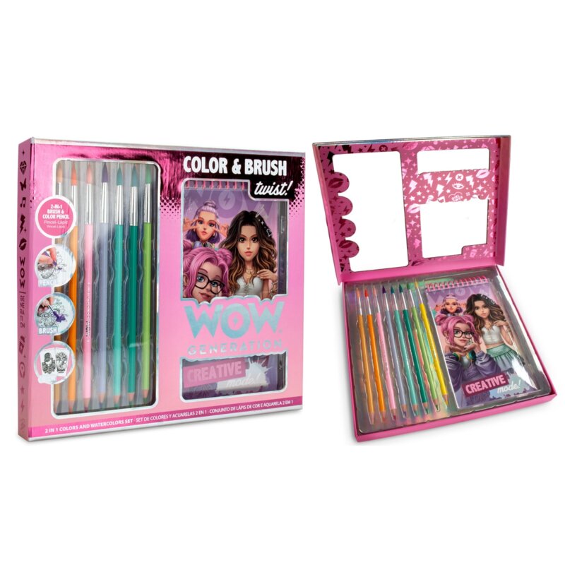 Zestaw kreatywny KIDS EUROSWAN Wow Generation Kolory i Akwarele WOW00173