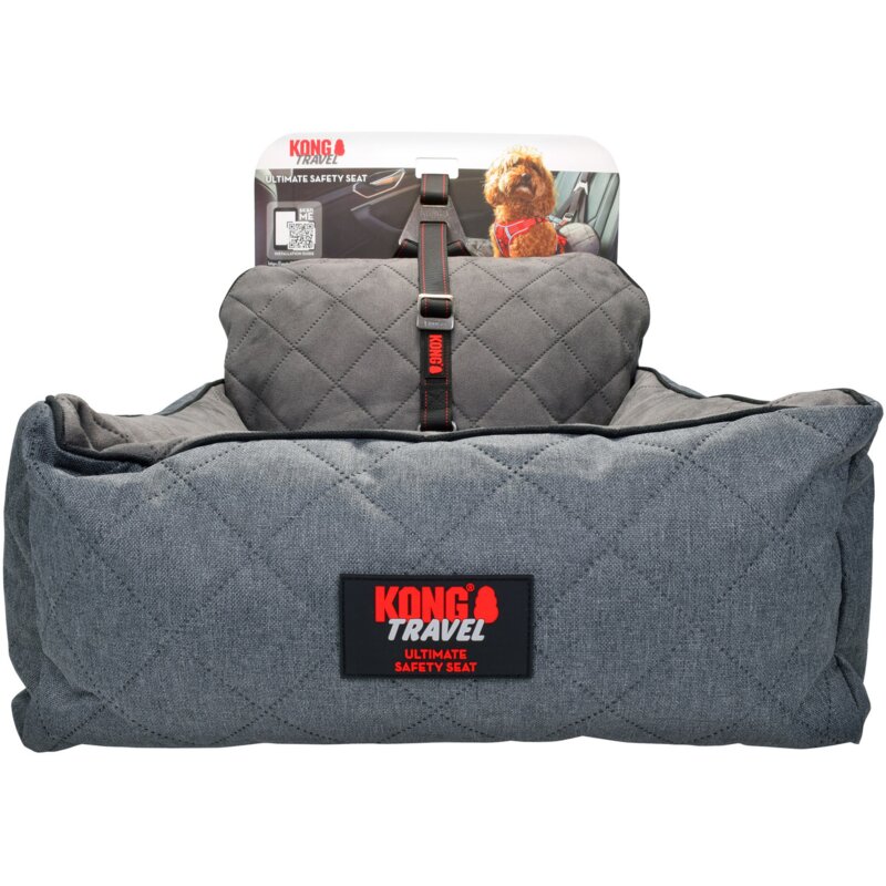 Transporter samochodowy KONG 10760 Travel Ultimate Safety Seat Niebiesko-szary