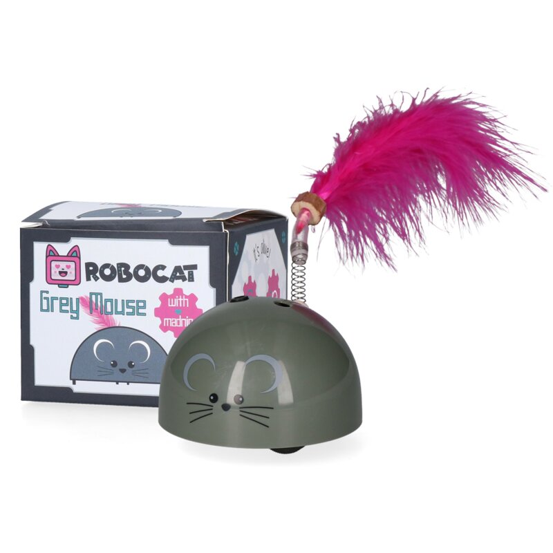 Zabawka ROBOCAT ROBO020 Mouse Szary