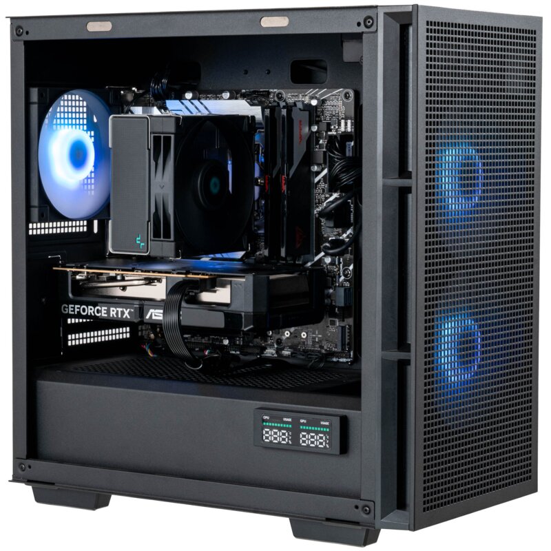 Komputer MAD DOG DEEPCOOL360-I06WR16WH i5-14400F 16GB RAM 1TB SSD GeForce RTX5060Ti DLSS 4.5 Wi-Fi Windows 11 Home