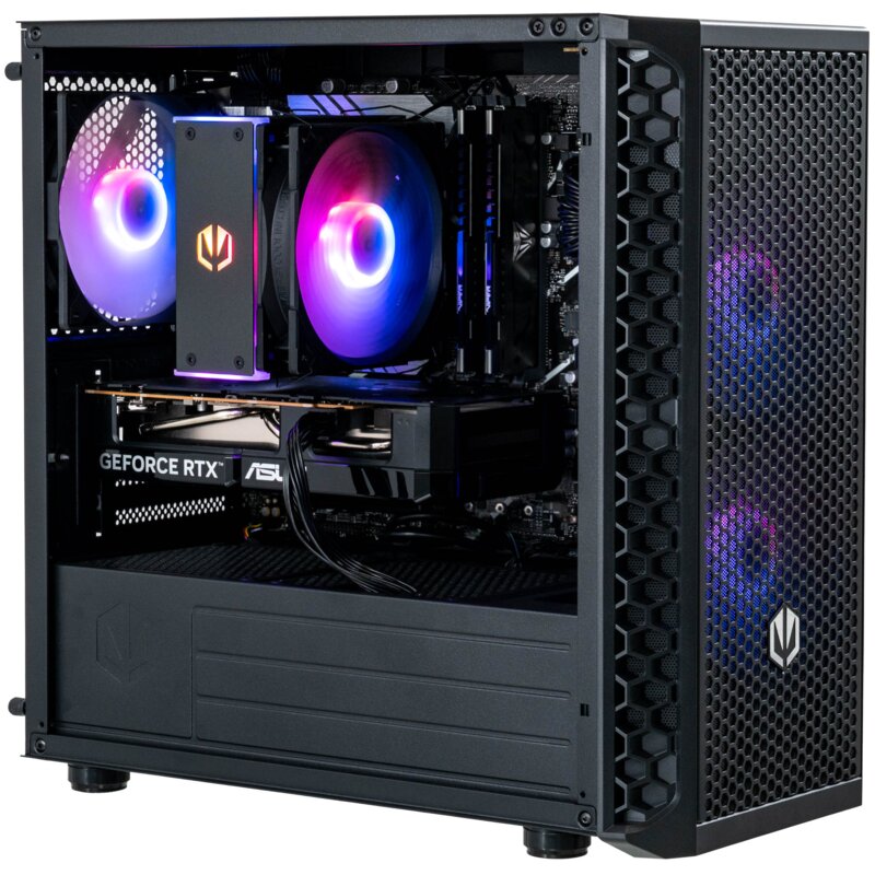 Komputer MAD DOG ENDORFY-M30ARGB-I02DR16 i5-14400F 16GB RAM 1TB SSD GeForce RTX5060 DLSS 4.5 Wi-Fi