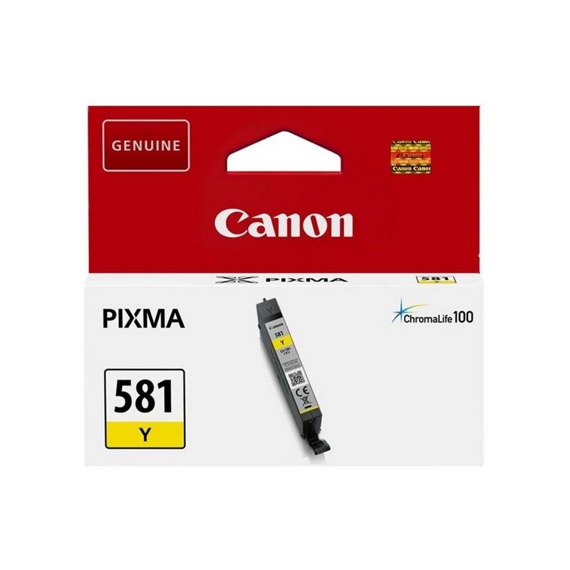 Tusz CANON CLI-581Y Żółty