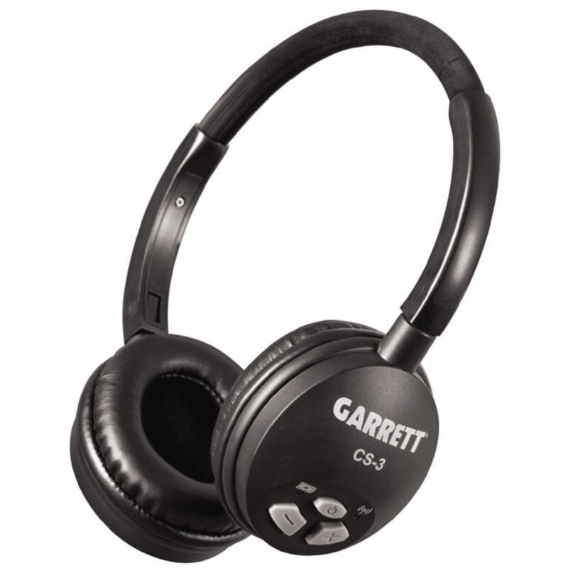 Słuchawki nauszne GARRETT CS3 Z-LYNK do wykrywaczy metali Czarny