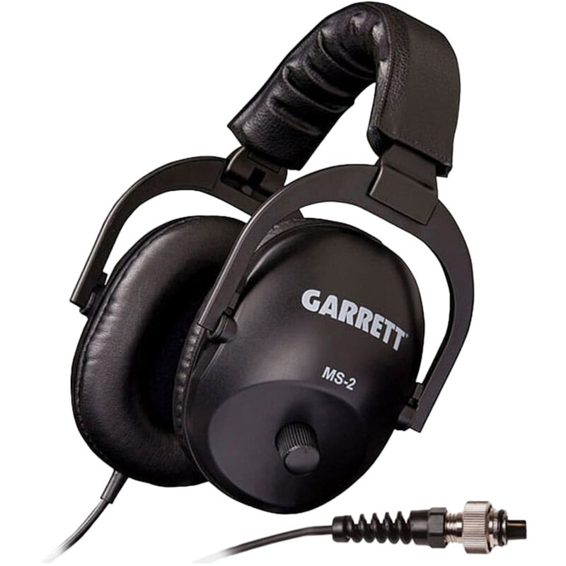 Słuchawki nauszne GARRETT MS-2 W/2P do wykrywaczy metali Czarny