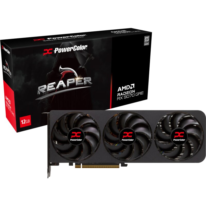 Karta graficzna POWERCOLOR Radeon RX 9070 GRE Reaper 12GB