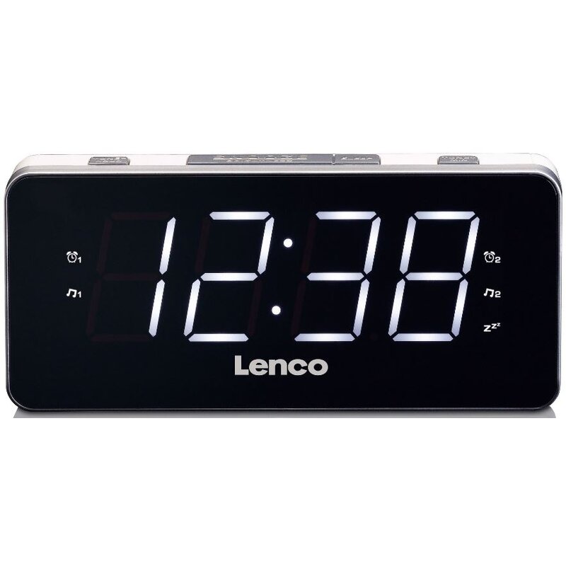 Radiobudzik LENCO CR18 Biały