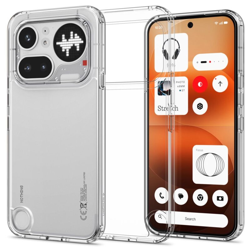 Etui SPIGEN Ultra Hybrid do Nothing Phone 4A Pro Przezroczysty
