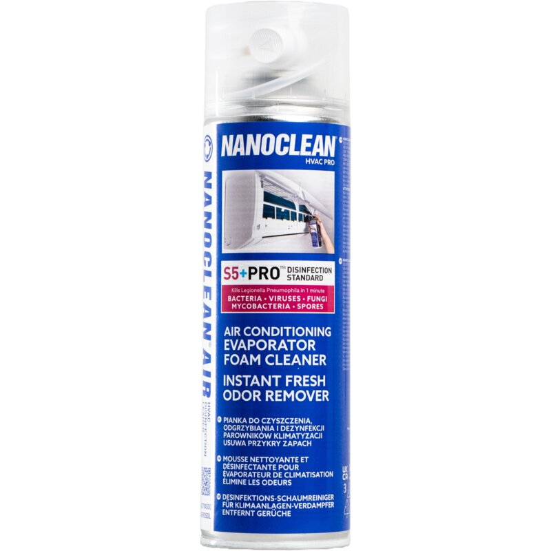 Środek do odgrzybiania NANOCLEAN Air AC79A500 do klimatyzacji i wentylacji 500 ml