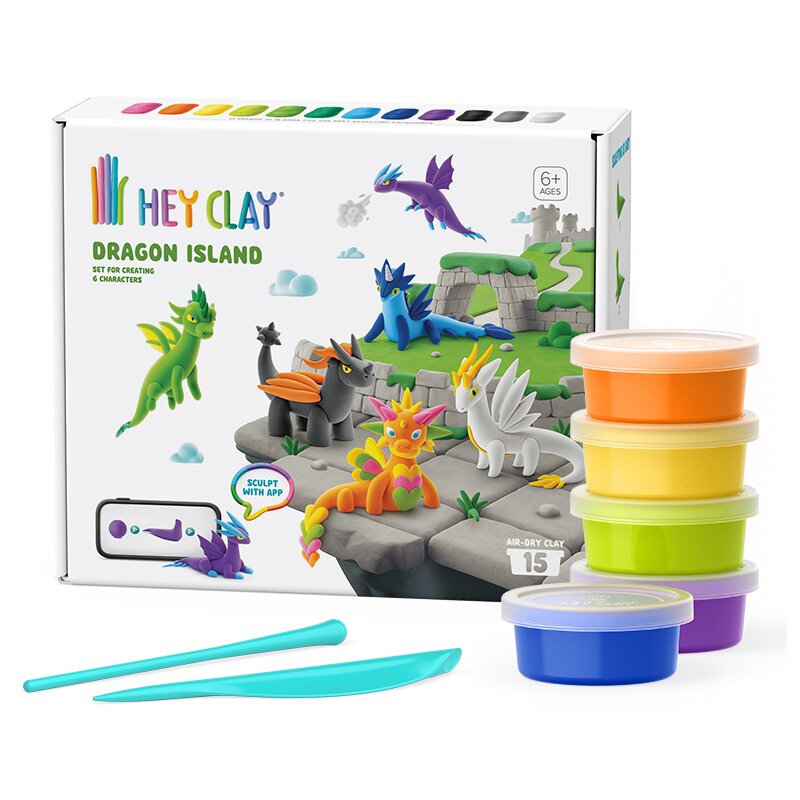 Masa plastyczna HEY CLAY Wyspa Smoków HCL15035CEE15