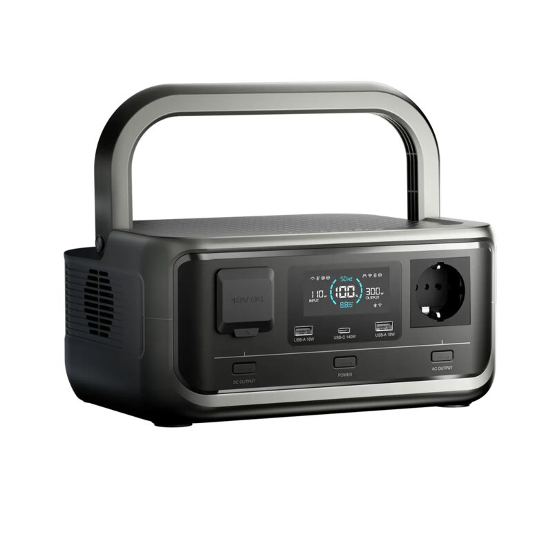 Allpowers VOLIX P300 | 300W 256Wh | Przenośna stacja zasilania