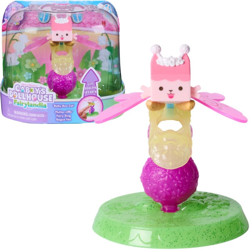 Figurka SPIN MASTER Koci Domek Gabi Fairylandia Figurka Pierścionek Tekturzątko Baby Box Cat 6072633 20151431
