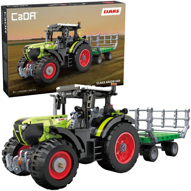 Klocki konstrukcyjne CADA Claas Ciągnik Arion 660 C65015W