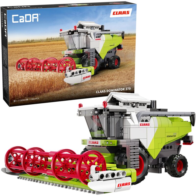 Klocki konstrukcyjne CADA Claas Kombajn Dominator 370 C65014W