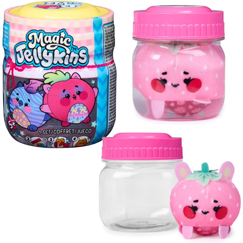 Maskotka SPIN MASTER Niespodzianka Ze Słoika Pluszak Tylko Dodaj Wody Magic Jellykins 6072461 20151096