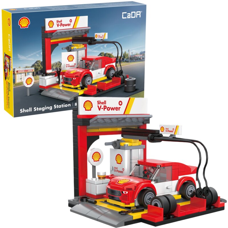 Klocki konstrukcyjne CADA Konstrukcja Shell Stacja Rozładunkowa C66035W