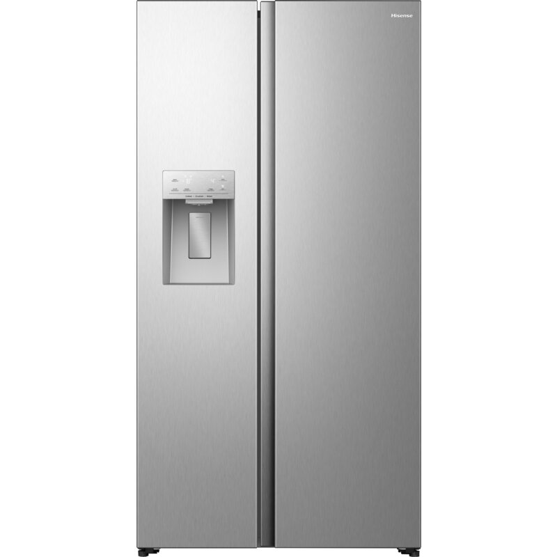 Lodówka HISENSE Seria 5 RS5P528STIE No frost Side by side Kostkarka 178.6cm Stal nierdzewna