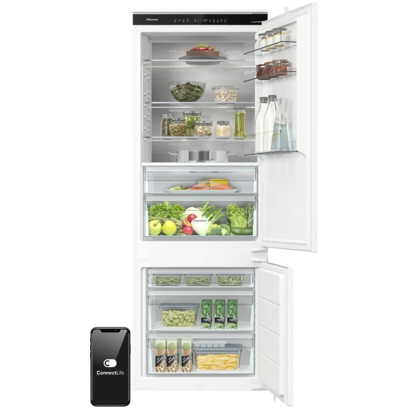 Lodówka HISENSE RB3B370SAWD1 No Frost 193.6cm
