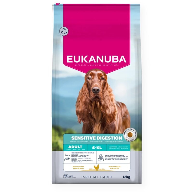 Karma dla psa EUKANUBA Special Care Sensitive Digestion Kurczak 12 kg