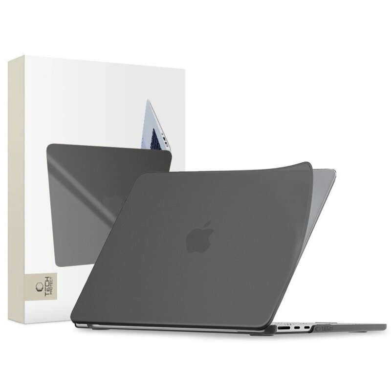 Etui na laptopa TECH-PROTECT SoftShell do MacBook Air 15 M2-M5 2023-2026 Czarny