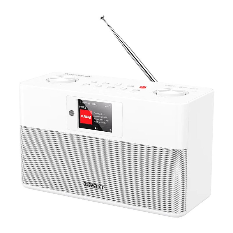 Kenwood CR-ST120S-B Radio FM, DAB+ Internetowe Wi-Fi Bluetooth Czarny