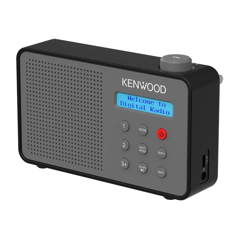 Kenwood CR-M25DAB-H Radio FM, DAB+ Bluetooth Szary
