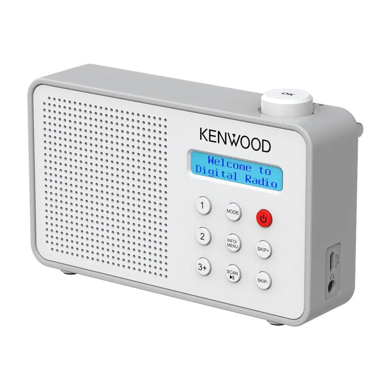 Kenwood CR-M25DAB-W Radio FM, DAB+ Biały