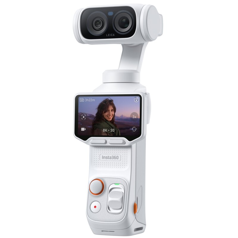 Kamera sportowa INSTA360 Luna Ultra Biały AI, filmy 8K/4K, Wi-Fi, Bluetooth