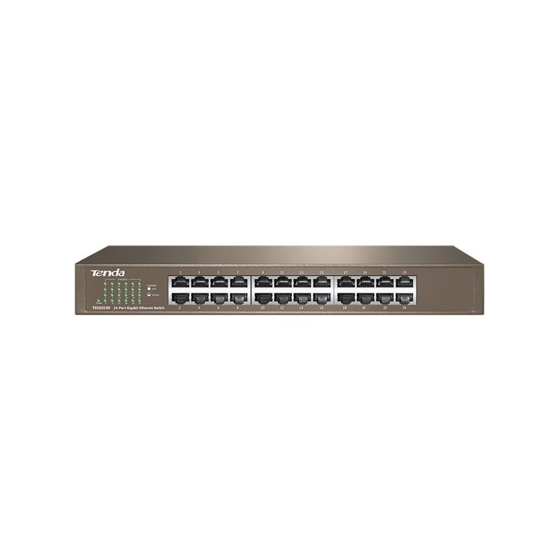 Switch TENDA TEG1024D Gigabit Ethernet, 24 porty