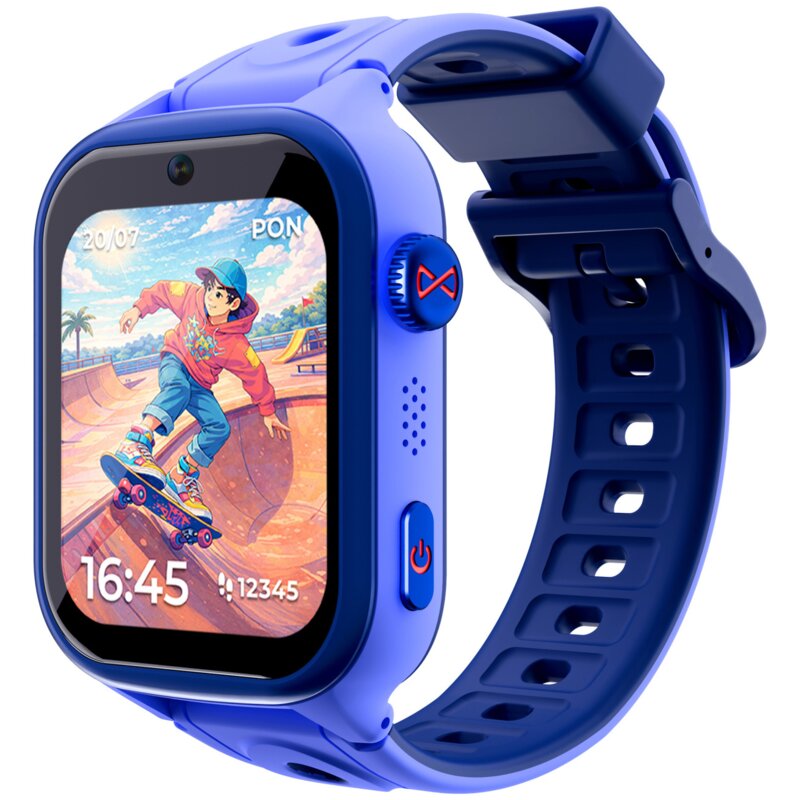 Smartwatch FOREVER Kids Bro AI 4G KW-540 Niebieski